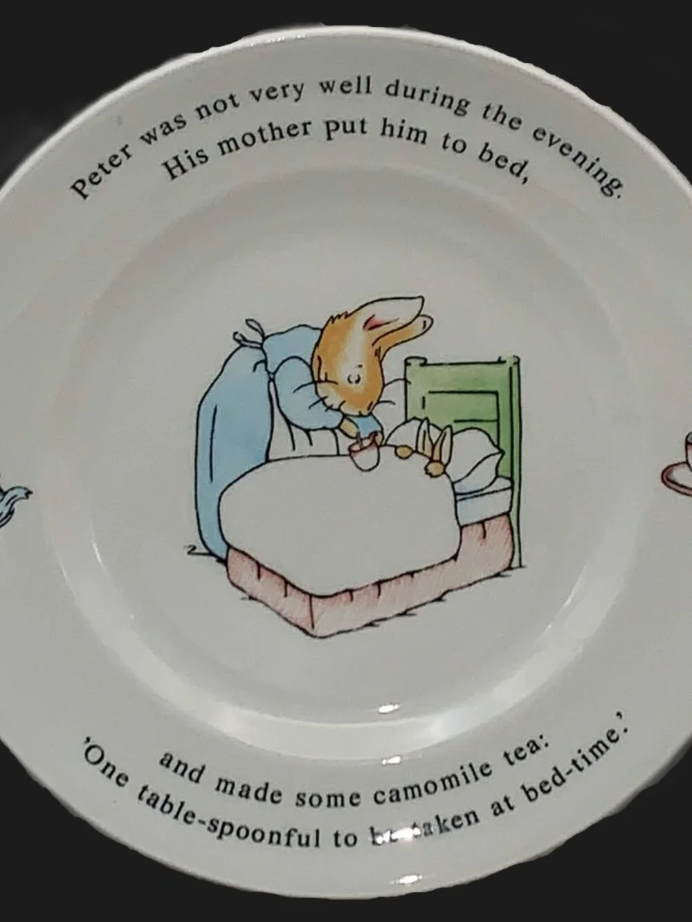 1991 Peter Rabbit‎ Beatrix Potter Wedgwood Child's Set Mug Plate Bowl NOS in Box